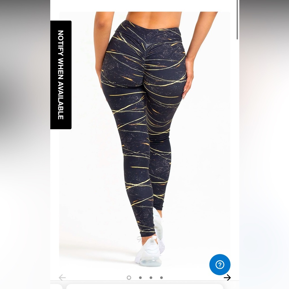 Tiger's Eye High Waist Scrunch Legging NWT LiCi fit Medium